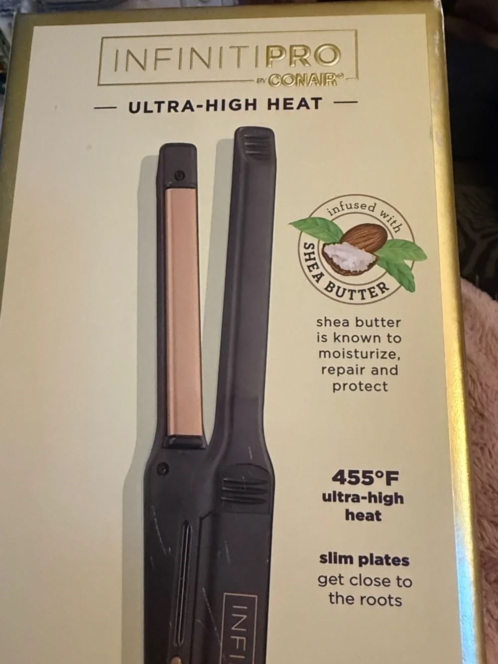 Flat Iron InfinitiPRO by Conair Infused with Shea Butter